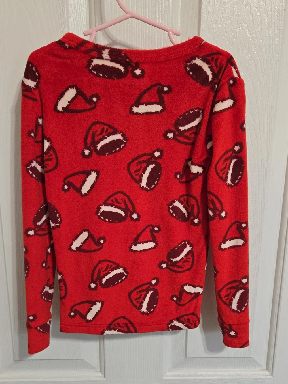 Cat & Jack snuggly soft Christmas Santa Hats pajamas